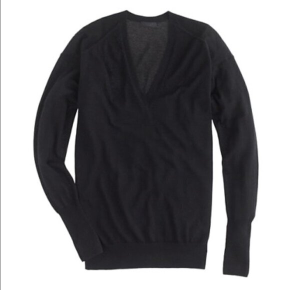 J.Crew Woman Black Casual Long Sleeve Sweater Size XS - Picture 1 of 11